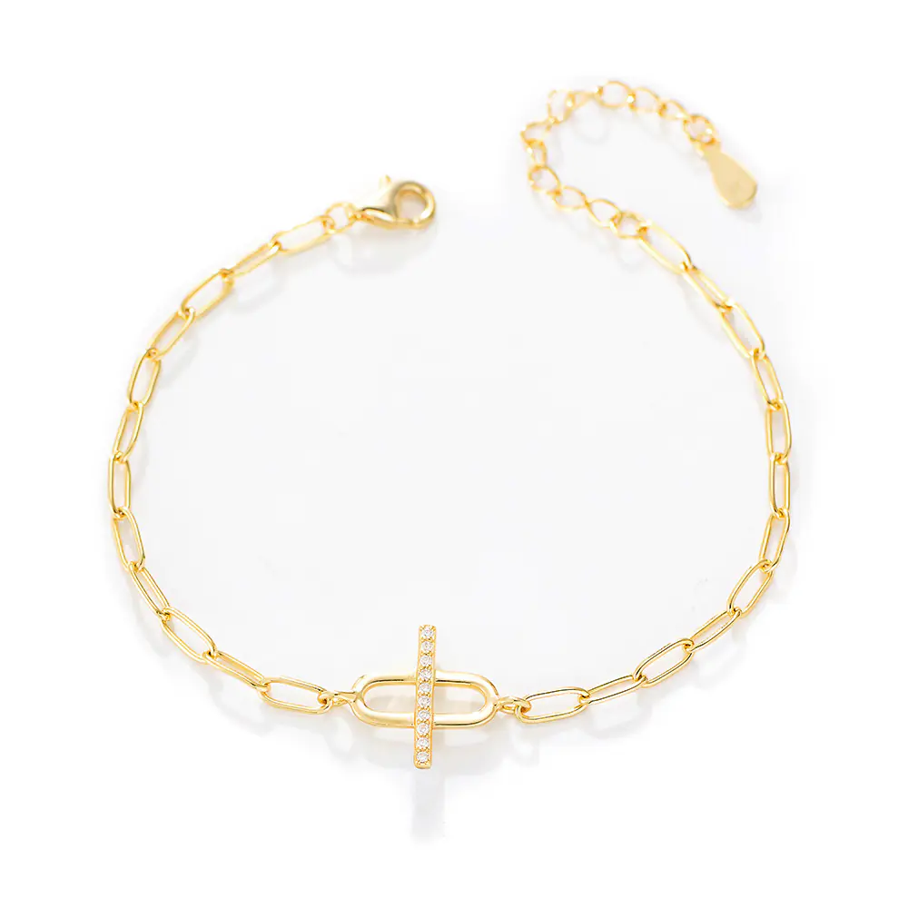 Fashion S925 Pure Silver Adjustable Bracelet Wholesale