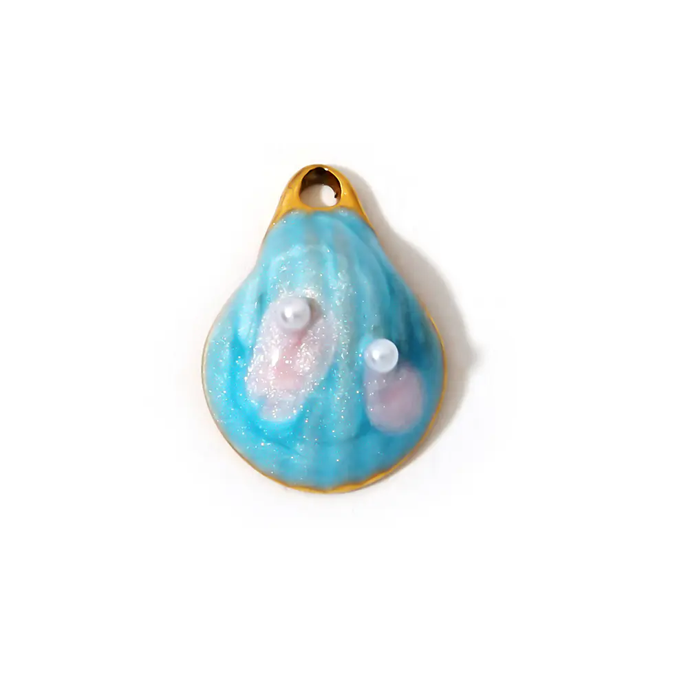 Stainless Steel Ocean Shell Pendant Customized